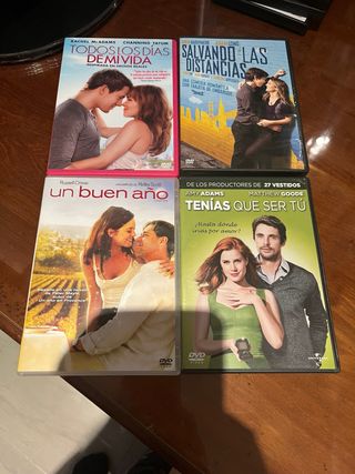 4 Películas DVD Romance/Comedia