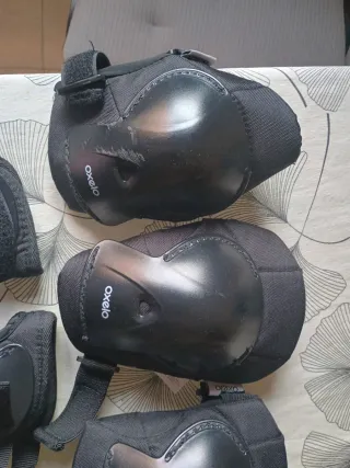 Set 3 Protectores Oxelo Muñeca y Codo