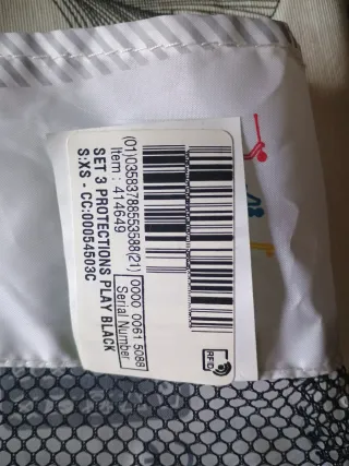 Set 3 Protectores Oxelo Muñeca y Codo