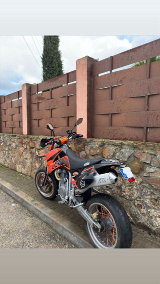 KTM 625 SXC Supermotard