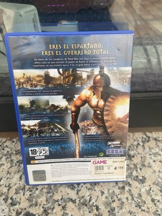 Spartan Total Warrior PS2 Sega