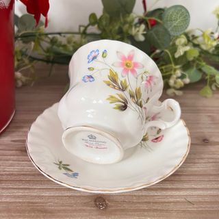 Taza y plato porcelana inglesa Richmond