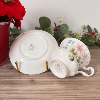 Taza y plato porcelana inglesa Richmond