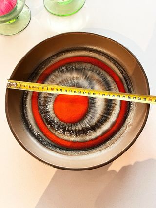 Bandeja cerámica vintage años 60