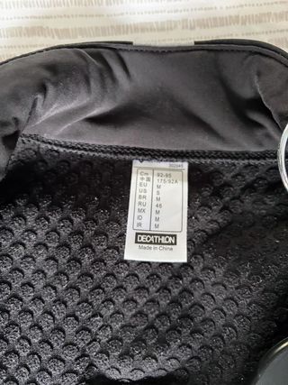 Chaqueta Ciclismo Btwin Road Racing Negra