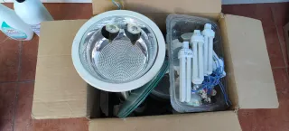 Lote 4 focos techo dobles 26W