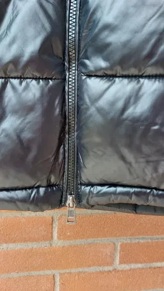 Moncler Giubbotto Piuma Nero Lucido Uomo M