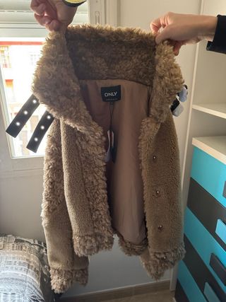 Chaqueta ONLY ONLKOKO LIFE TEDDY MIX Talla S