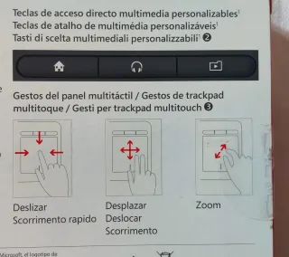 Teclado Microsoft All-In-One Media