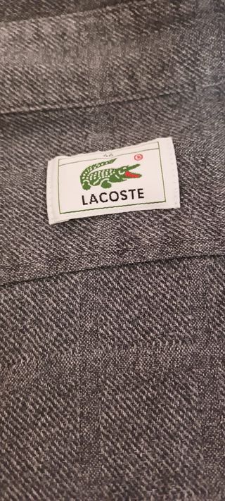 Camisa Lacoste Gris