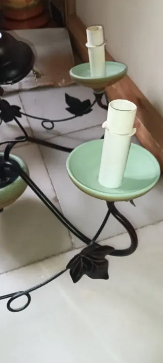 Lámpara de techo 5 brazos