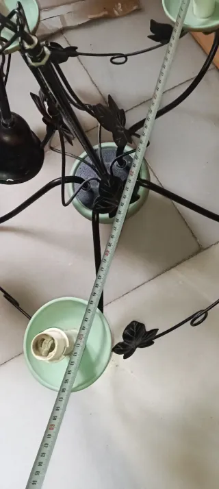 Lámpara de techo 5 brazos