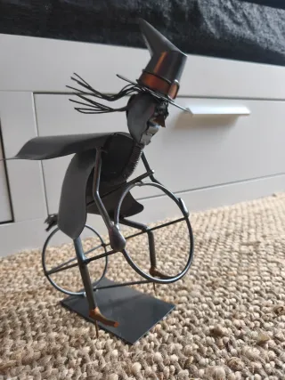 Botellero Bruja Metal