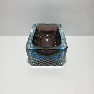 Posacenere In Vetro Di Murano Flavio Poli Anni 70