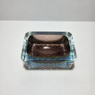 Posacenere In Vetro Di Murano Flavio Poli Anni 70