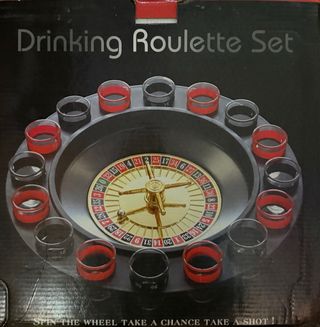 Juego de Ruleta para Beber con Chupitos nuevo
