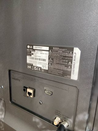 Televisor LG 43 Negro