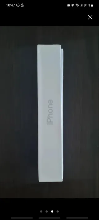 Caja iPhone 13 Blanco