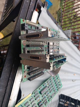 Scheda elettronica vintage PC scheda grafica