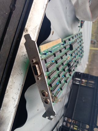 Scheda elettronica vintage PC scheda grafica