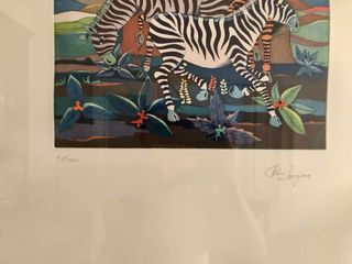 Pareja Cuadros F. Lubas Imanjama litografías