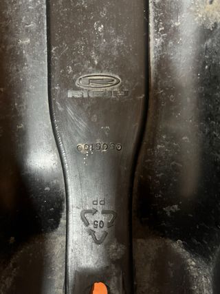 Guardabarros delantero rieju