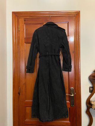 Gabardina vaquera larga nueva Talla XS