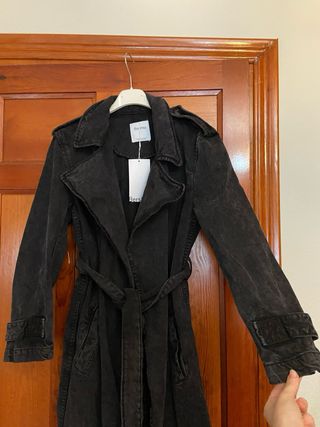 Gabardina vaquera larga nueva Talla XS