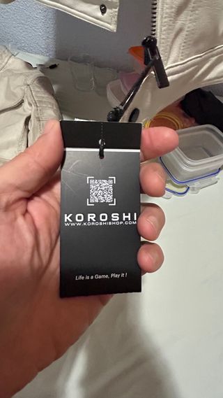 Chaqueta polipiel Koroshi Beige Talla L