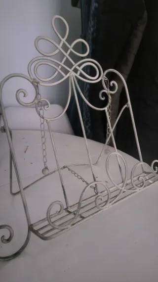 Atril de lectura de forja