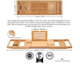 Bandeja Plegable de Bambú de NAVARIS
