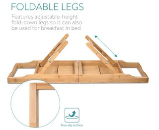 Bandeja Plegable de Bambú de NAVARIS