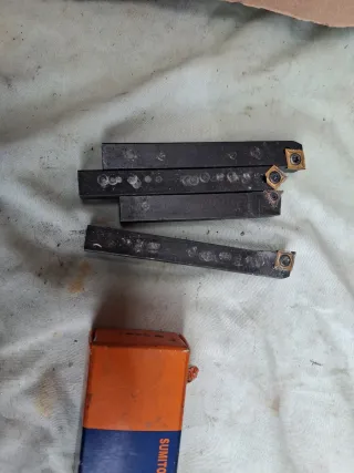 Porta plaquetas para torno