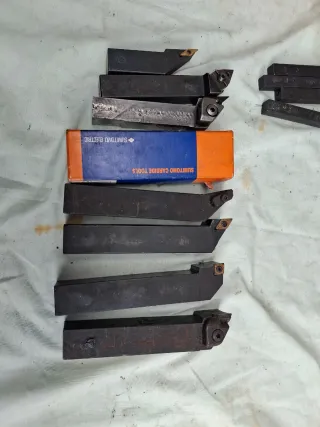 Porta plaquetas para torno