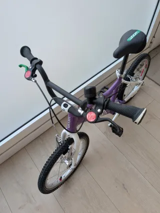 Bicicleta infantil Woom 3 morada