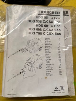 Hidrolimpiadora KARCHER HDS 798C 380V