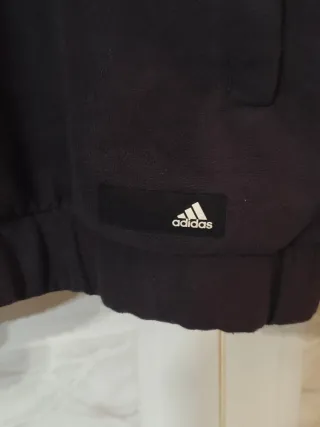 Forro polar Adidas hombre negro