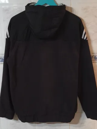 Forro polar Adidas hombre negro