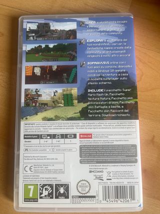 Minecraft Nintendo Switch