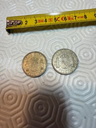2 Monete Spagnole 100 Pesetas
