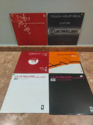 Lote 40 Vinilos House y Tech-House