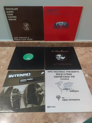 Lote 40 Vinilos House y Tech-House