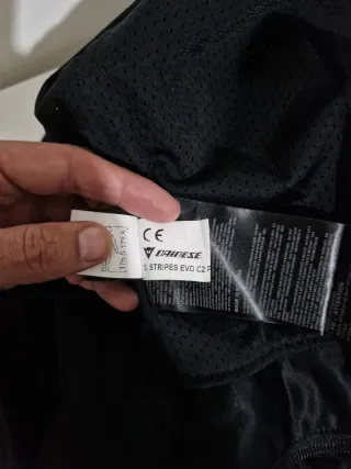 Chaqueta de cuero Dainese moto hombre