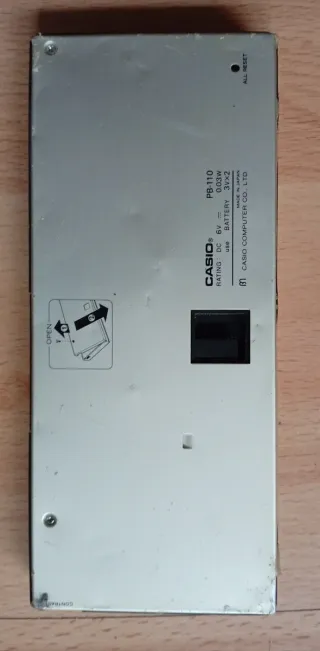 Calculadora Casio PB-110 Data Bank Computer