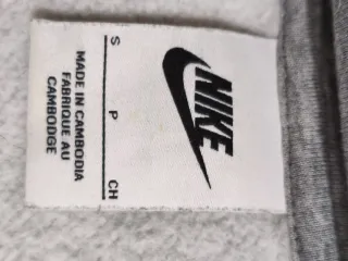 Sudadera Nike Gris Hombre