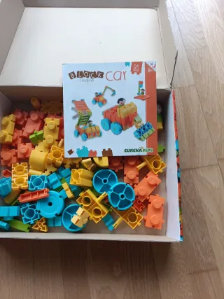 Coche de Bloques Eurekakids 95 Piezas