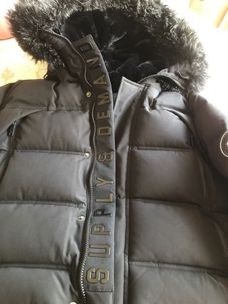 Chaqueta Supply & Demand Negra Talla M