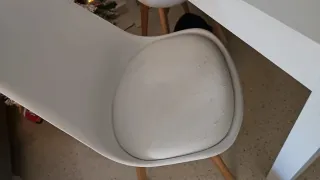 Mesa extensible + 4 sillas madera