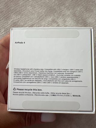 AirPods 4 Nuevos Blancos