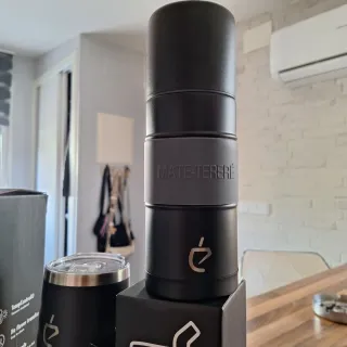 Set Mate Termo y Accesorios Negro